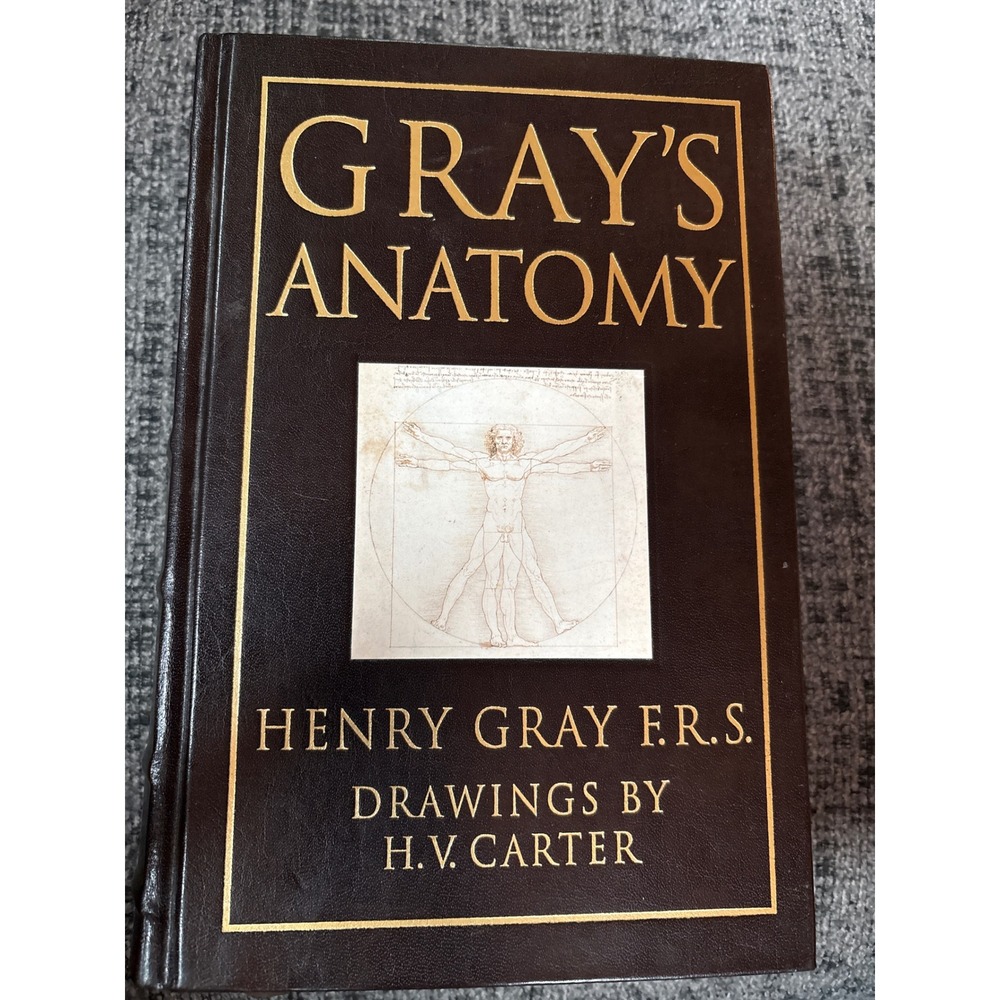 Gray's Anatomy Henry Gray 15th Edition Leather Bound Gilded Barnes & Noble 1995